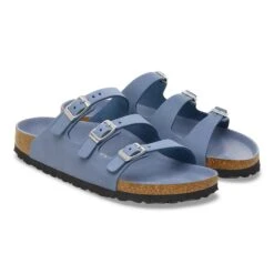 Birkenstock Florida Nubuck Leather Stone Blue 11 Birkenstock Florida Nubuck Leather Stone Blue -Birkenstock Sale Store 1030318 pair