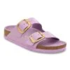 Birkenstock Arizona Big Buckle Natural Leather Patent High Shine Crocus
