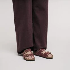 Birkenstock Arizona Rivets Suede Leather Zinfandel 12 Birkenstock Arizona Rivets Suede Leather Zinfandel -Birkenstock Sale Store 1030329 f look f