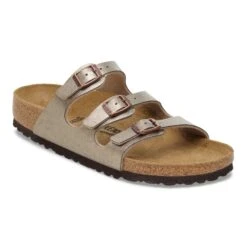 Birkenstock Florida Birko-Flor Graceful Taupe