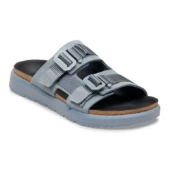 Birkenstock Shinjuku 2 Strap Leather-Textile Basalt Gray