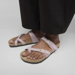 Birkenstock Mayari Birko-Flor Faded Purple 13 Birkenstock Mayari Birko-Flor Faded Purple -Birkenstock Sale Store 1030341 f closeup f