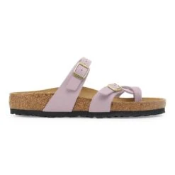 Birkenstock Mayari Birko-Flor Faded Purple 9 Birkenstock Mayari Birko-Flor Faded Purple -Birkenstock Sale Store 1030341 side