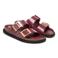 Birkenstock Arizona Droplet Buckle Natural Leather Patent Zinfandel High Shine 10 Birkenstock Arizona Droplet Buckle Natural Leather Patent Zinfandel High Shine -Birkenstock Sale Store 1030344 pair