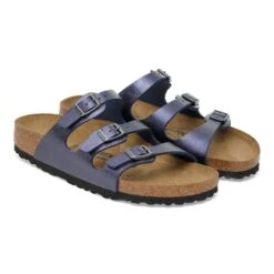 Birkenstock Florida Birko-Flor Graceful Midnight Blue -Birkenstock Sale Store 1030355 pair