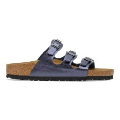 Birkenstock Florida Birko-Flor Graceful Midnight Blue -Birkenstock Sale Store 1030355 side