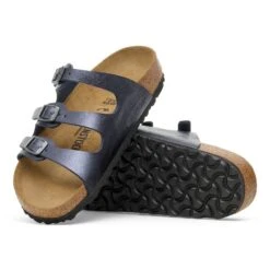 Birkenstock Florida Birko-Flor Graceful Midnight Blue -Birkenstock Sale Store 1030355 sole