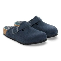 Birkenstock Boston Kids Suede Leather New Navy 8 Birkenstock Boston Kids Suede Leather New Navy -Birkenstock Sale Store 1030386 pair