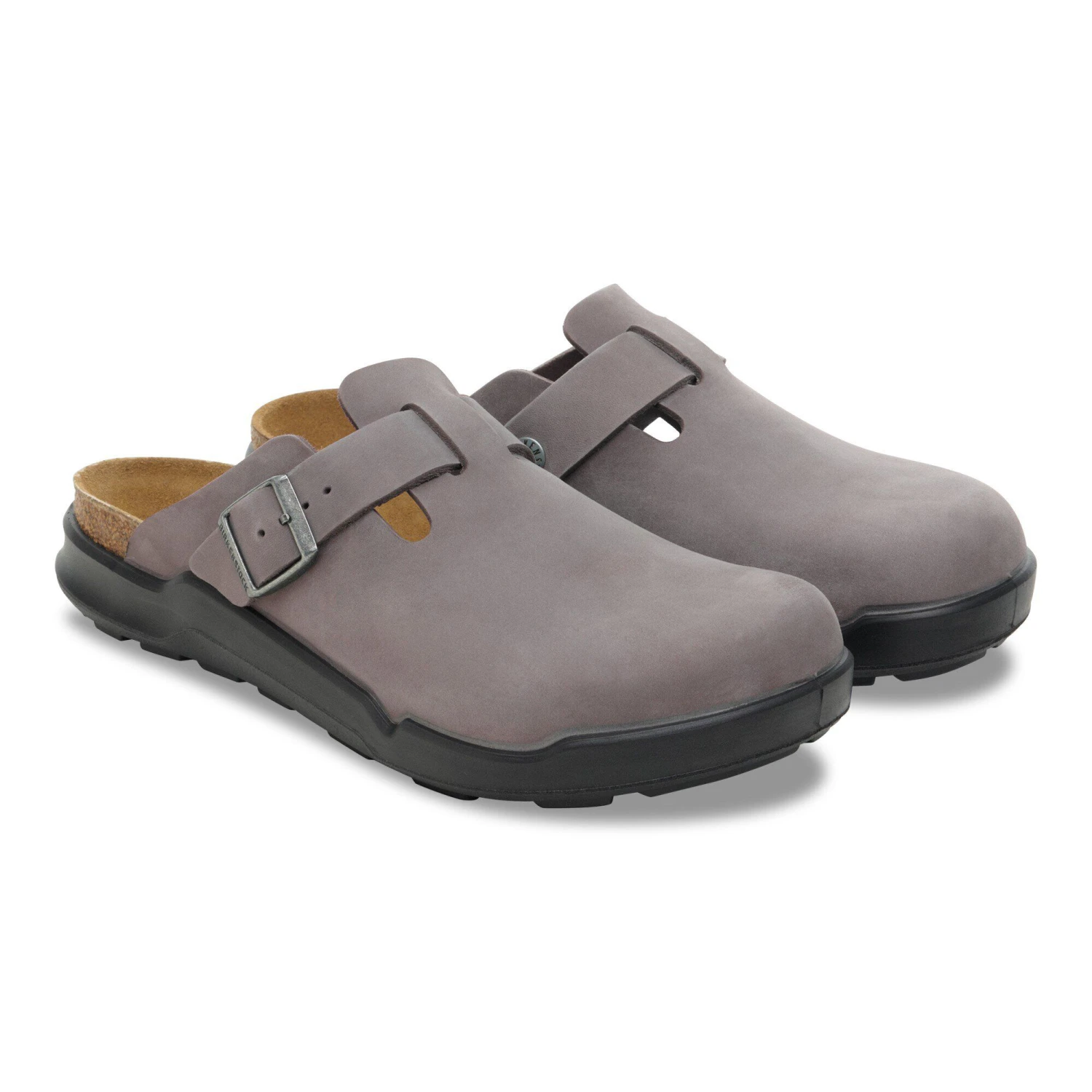 Birkenstock Boston Crosstown Oiled Leather Iron 5 Birkenstock Boston Crosstown Oiled Leather Iron - Image 5