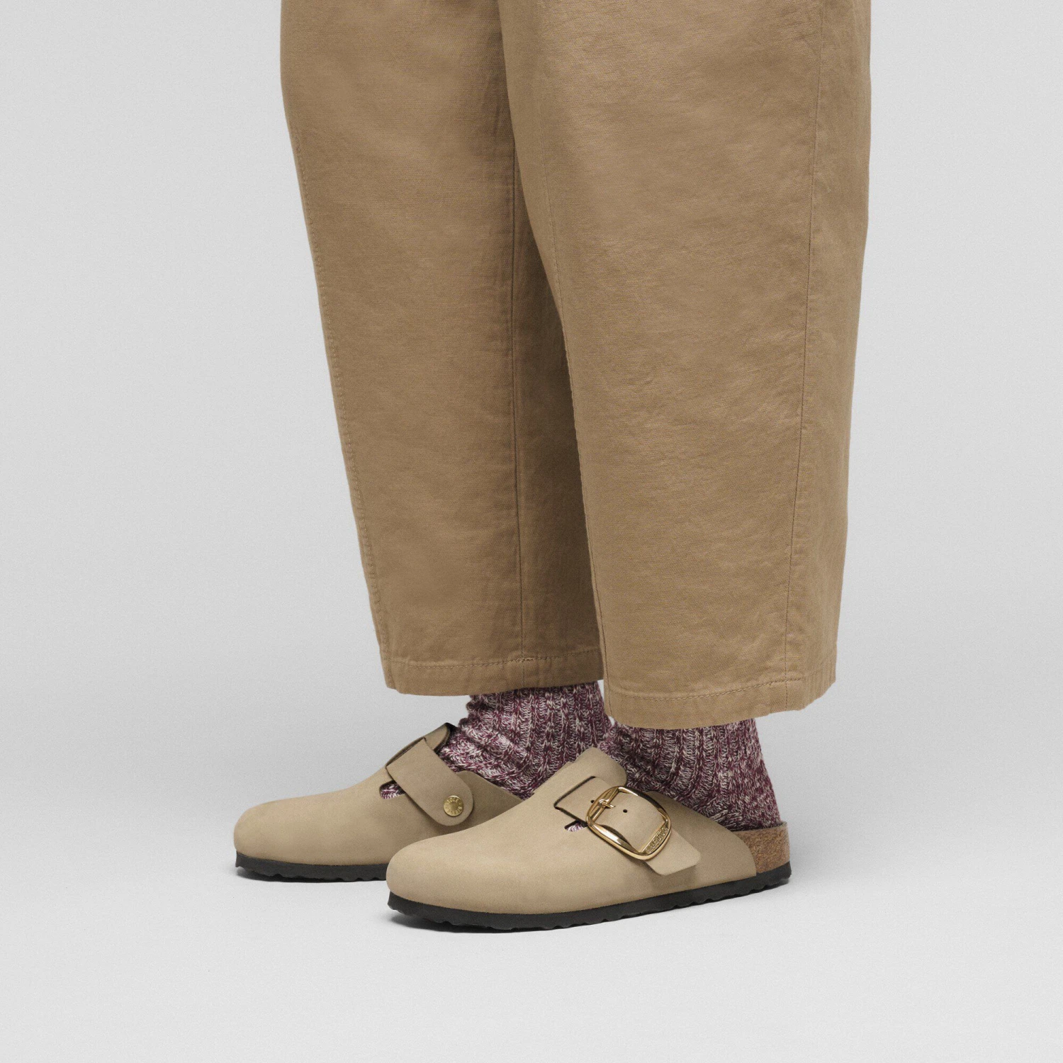 Birkenstock Boston Big Buckle Oiled Leather Tobacco Brown 7 Birkenstock Boston Big Buckle Oiled Leather Tobacco Brown - Image 7