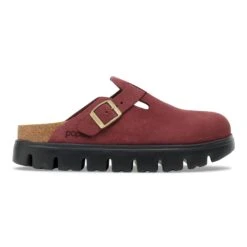Boston Chunky Suede Leather Zinfandel 9 Boston Chunky Suede Leather Zinfandel -Birkenstock Sale Store 1030400 side