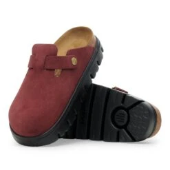 Boston Chunky Suede Leather Zinfandel 10 Boston Chunky Suede Leather Zinfandel -Birkenstock Sale Store 1030400 sole
