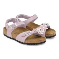 Birkenstock Rio Flowers Kids Birko-Flor Faded Purple 8 Birkenstock Rio Flowers Kids Birko-Flor Faded Purple -Birkenstock Sale Store 1030409 pair