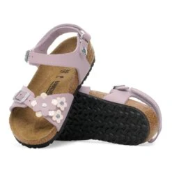 Birkenstock Rio Flowers Kids Birko-Flor Faded Purple 9 Birkenstock Rio Flowers Kids Birko-Flor Faded Purple -Birkenstock Sale Store 1030409 sole