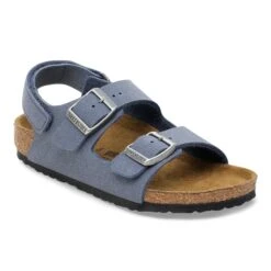 Birkenstock Milano Kids Birkibuc Navy