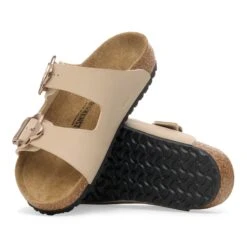 Birkenstock Arizona Flowers Kids Birko-Flor Sandcastle -Birkenstock Sale Store 1030439 sole