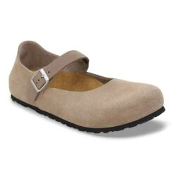 Birkenstock Mantova Suede Leather Taupe