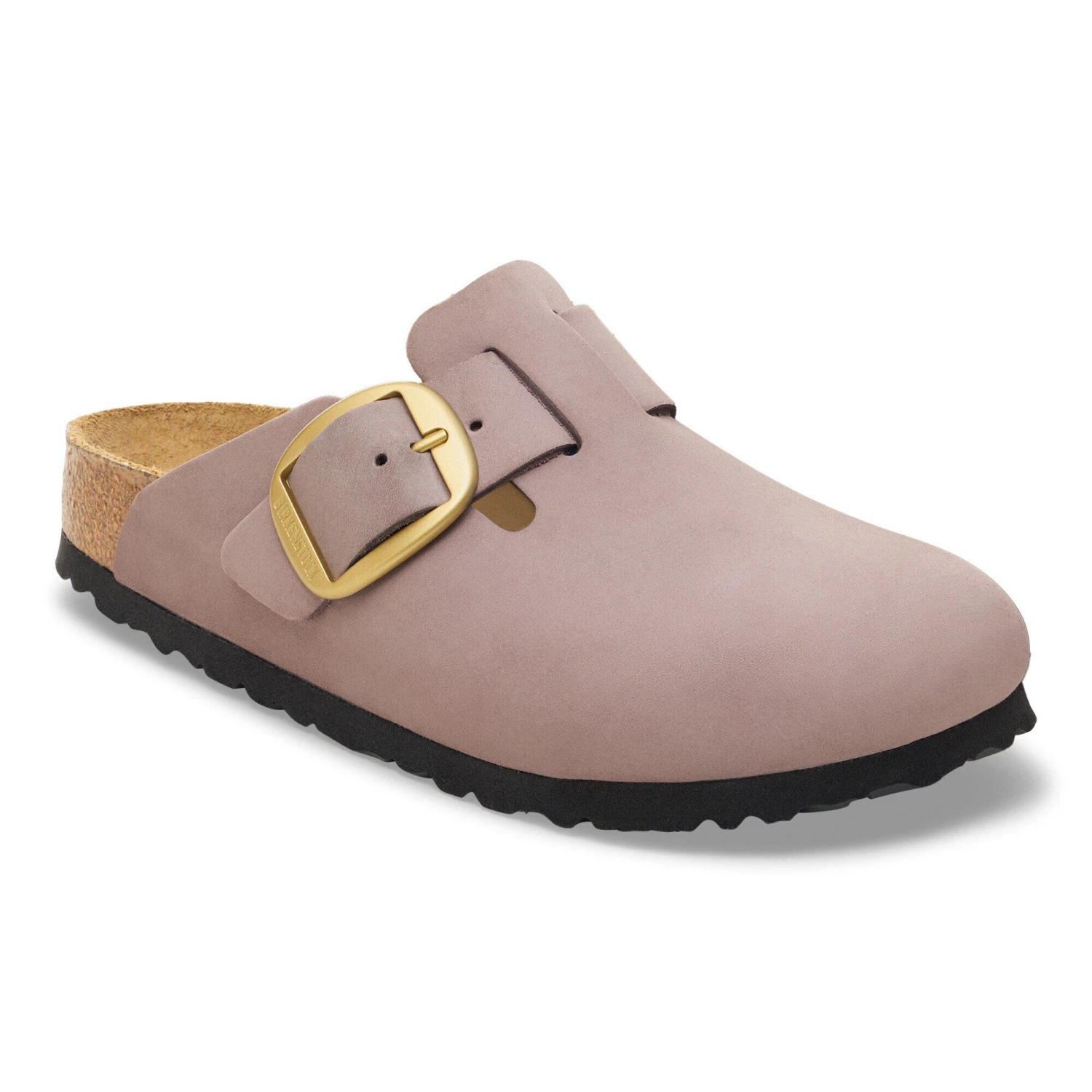 Birkenstock Boston Big Buckle Nubuck Leather Faded Purple 1 Birkenstock Boston Big Buckle Nubuck Leather Faded Purple