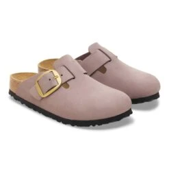 Birkenstock Boston Big Buckle Nubuck Leather Faded Purple 9 Birkenstock Boston Big Buckle Nubuck Leather Faded Purple -Birkenstock Sale Store 1030457 pair