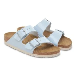 Birkenstock Arizona Birko-Flor Patent Baby Blue 11 Birkenstock Arizona Birko-Flor Patent Baby Blue -Birkenstock Sale Store 1030476 pair