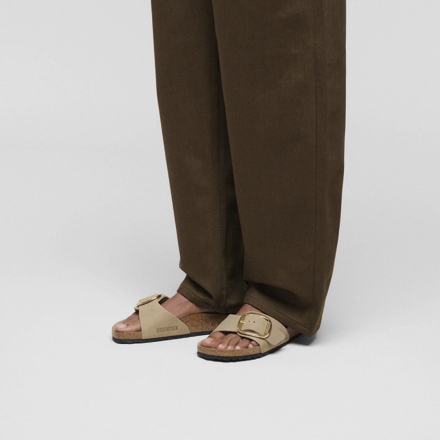 Birkenstock Madrid Big Buckle Oiled Leather Tobacco Brown 7 Birkenstock Madrid Big Buckle Oiled Leather Tobacco Brown - Image 7