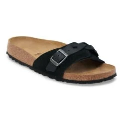 Birkenstock Oita Braided Suede Leather Black