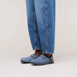 Birkenstock Tokio Nubuck Leather Stone Blue 13 Birkenstock Tokio Nubuck Leather Stone Blue -Birkenstock Sale Store 1030523 f look f