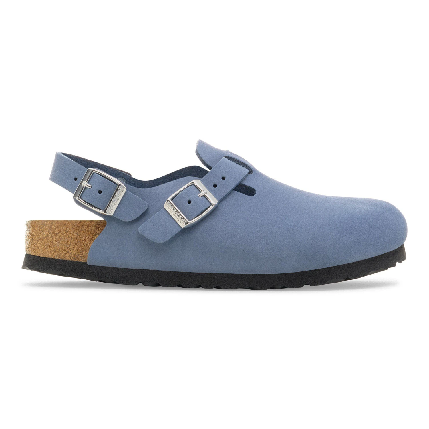Birkenstock Tokio Nubuck Leather Stone Blue 3 Birkenstock Tokio Nubuck Leather Stone Blue - Image 3