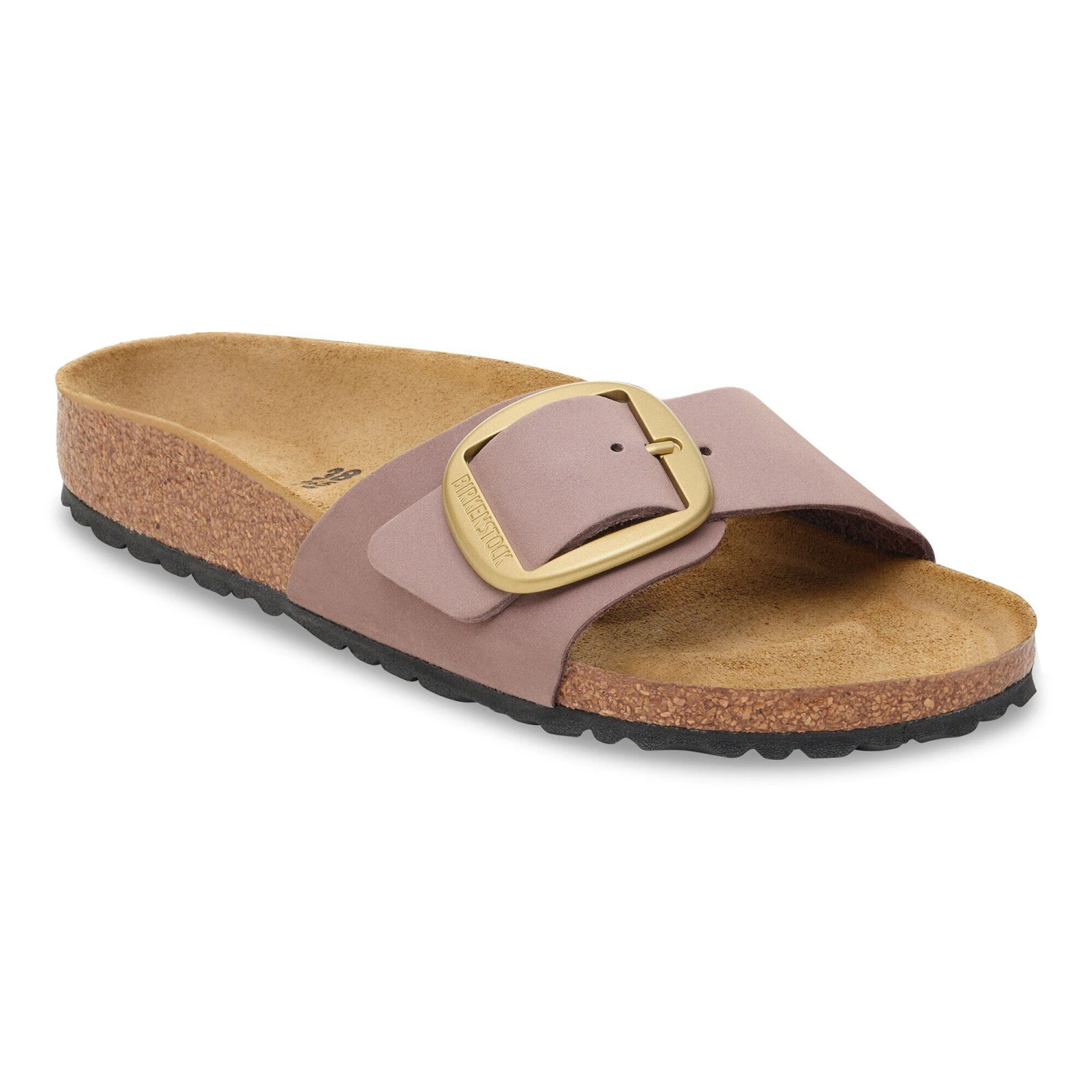 Birkenstock Madrid Big Buckle Nubuck Leather Faded Purple 1 Birkenstock Madrid Big Buckle Nubuck Leather Faded Purple