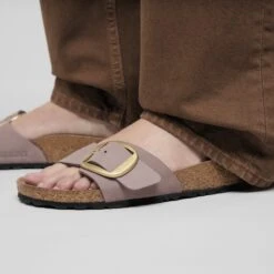 Birkenstock Madrid Big Buckle Nubuck Leather Faded Purple 13 Birkenstock Madrid Big Buckle Nubuck Leather Faded Purple -Birkenstock Sale Store 1030542 f closeup f