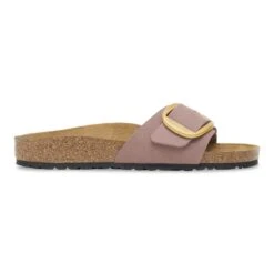 Birkenstock Madrid Big Buckle Nubuck Leather Faded Purple 9 Birkenstock Madrid Big Buckle Nubuck Leather Faded Purple -Birkenstock Sale Store 1030542 side