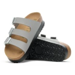 Florida Vegan Flex Platform Birko-Flor Stone Coin 11 Florida Vegan Flex Platform Birko-Flor Stone Coin -Birkenstock Sale Store 1030567 sole