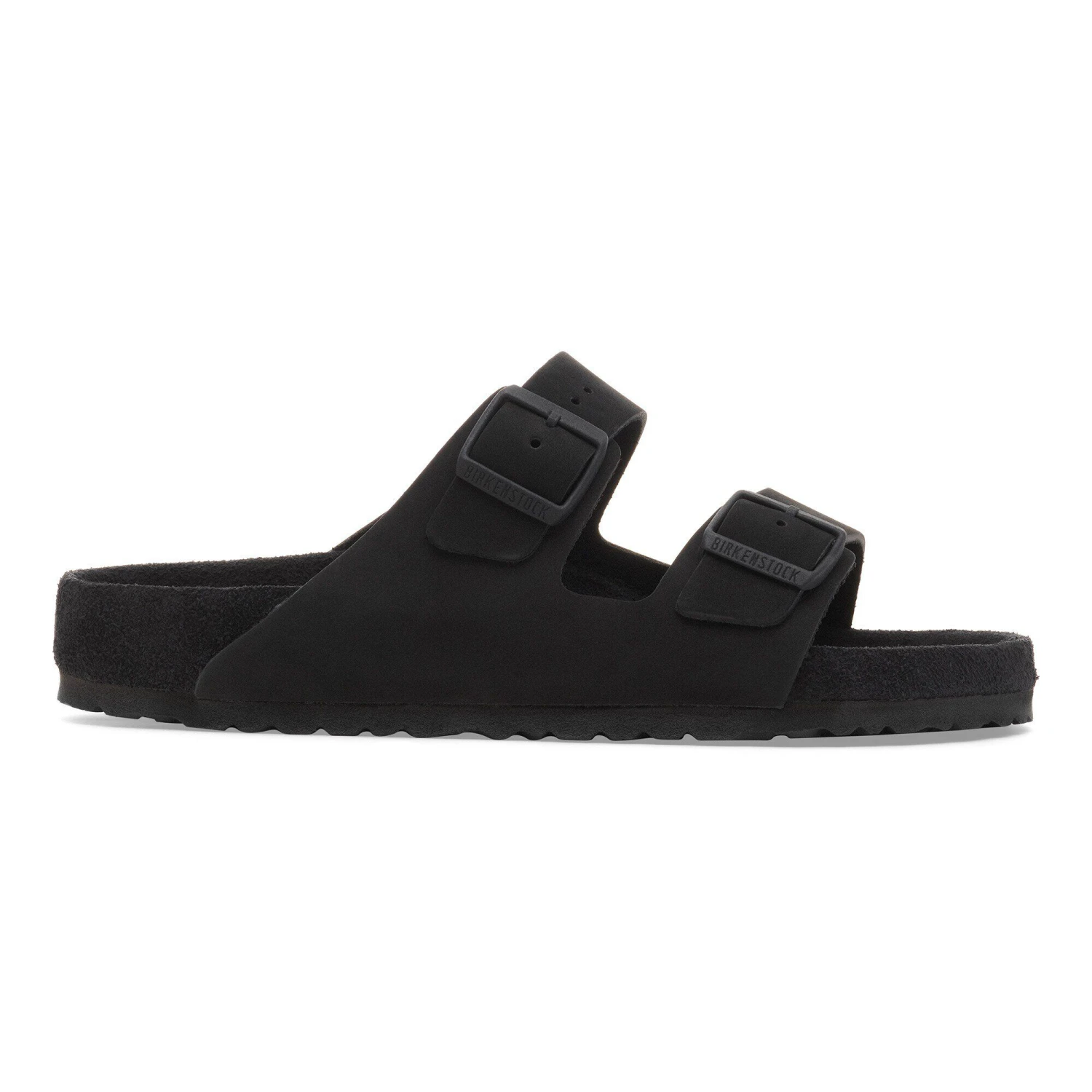 Birkenstock Arizona Nubuck Leather Black 3 Birkenstock Arizona Nubuck Leather Black - Image 3