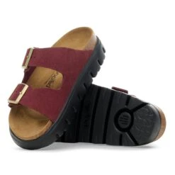 Arizona Chunky Suede Leather Zinfandel -Birkenstock Sale Store 1030581 sole