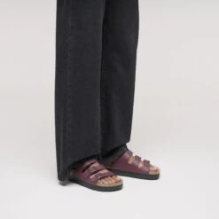 Florida Vegan Flex Platform Birko-Flor Zinfandel -Birkenstock Sale Store 1030587 f look f