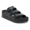 Florida Flex Platform Leather Black