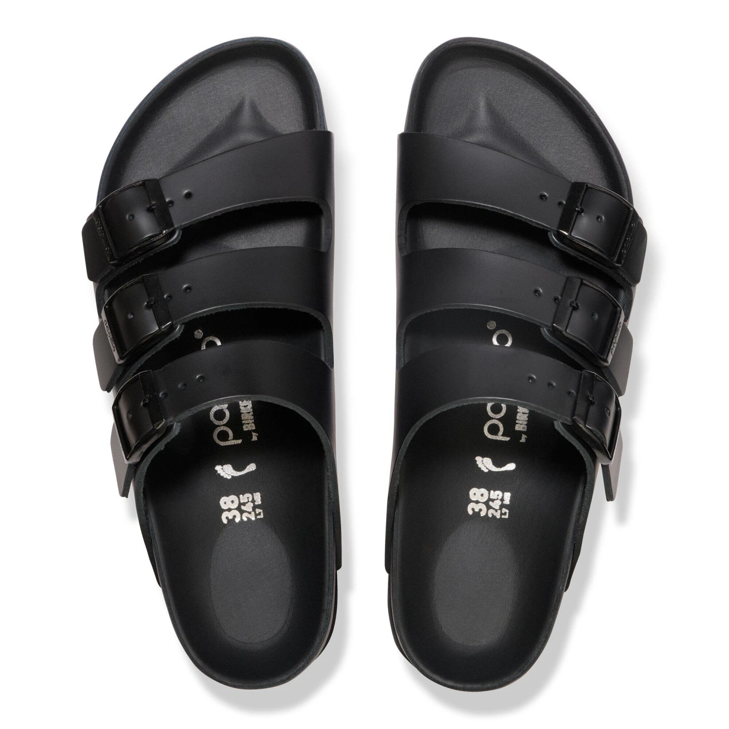 Florida Flex Platform Leather Black 2 Florida Flex Platform Leather Black - Image 2