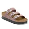 Florida Flex Platform Nubuck Leather Faded Purple