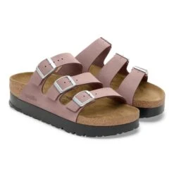 Florida Flex Platform Nubuck Leather Faded Purple -Birkenstock Sale Store 1030620 pair