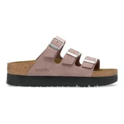 Florida Flex Platform Nubuck Leather Faded Purple -Birkenstock Sale Store 1030620 side