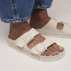 Birkenstock Arizona Nubuck Leather Oyster 12 Birkenstock Arizona Nubuck Leather Oyster -Birkenstock Sale Store 1030660 f closeup f