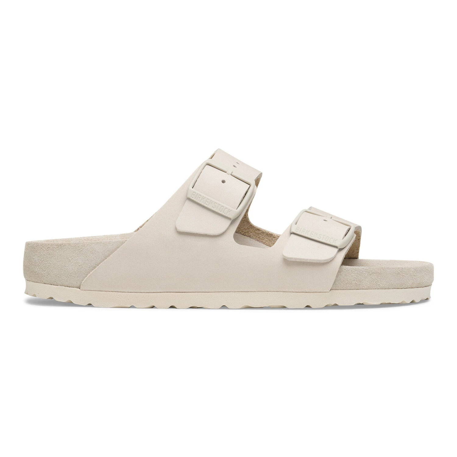 Birkenstock Arizona Nubuck Leather Oyster 3 Birkenstock Arizona Nubuck Leather Oyster - Image 3