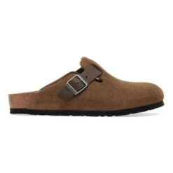 Birkenstock Boston Mixed Leather Dark Tea 7 Birkenstock Boston Mixed Leather Dark Tea -Birkenstock Sale Store 1030667 side