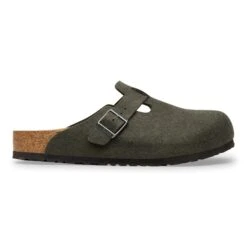 Birkenstock Boston Wool Felt Thyme -Birkenstock Sale Store 1030676 side