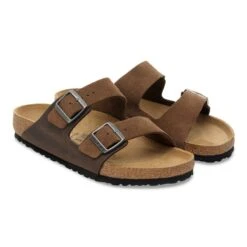 Birkenstock Arizona Mixed Leather Dark Tea 8 Birkenstock Arizona Mixed Leather Dark Tea -Birkenstock Sale Store 1030677 pair