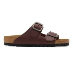 Birkenstock Arizona Wire Buckle Leather Vintage Wood Roast -Birkenstock Sale Store 1030702 side