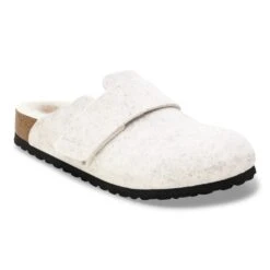 Birkenstock Loma Shearling Wool Felt Oyster