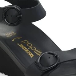 Soley Ring-Buckle Leather Black/Black 9 Soley Ring-Buckle Leather Black/Black -Birkenstock Sale Store 1030787 detail 1