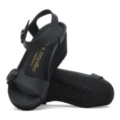 Soley Ring-Buckle Leather Black/Black 10 Soley Ring-Buckle Leather Black/Black -Birkenstock Sale Store 1030787 sole
