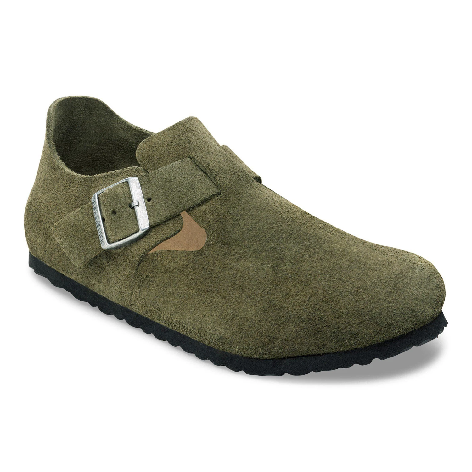 Birkenstock London Suede Leather Thyme 1 Birkenstock London Suede Leather Thyme